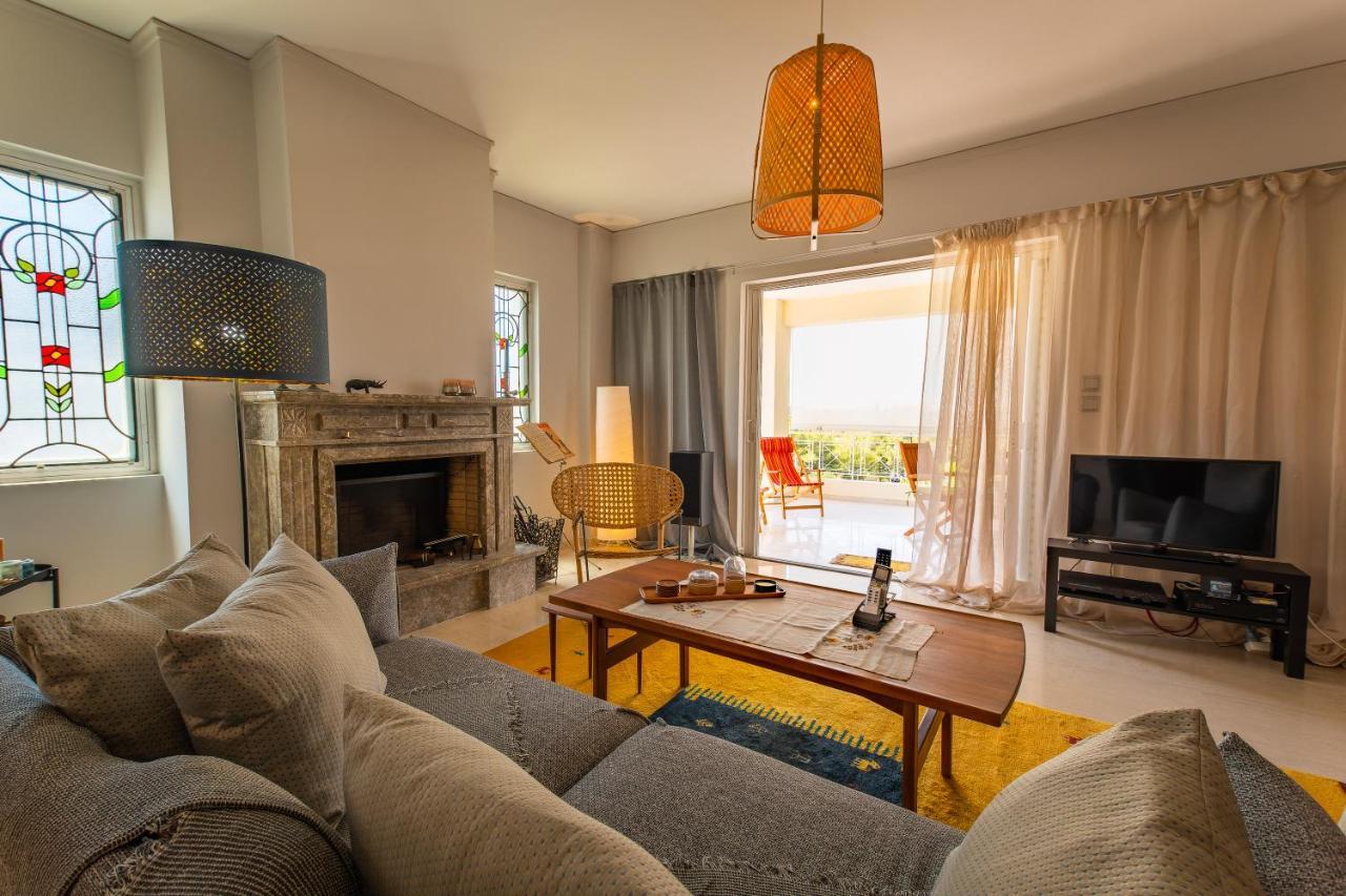 Spacious Apartment In Kavouri Athen Exterior foto